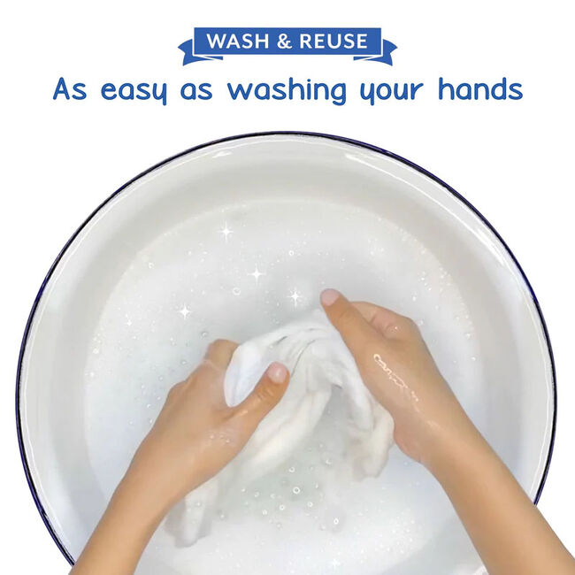 Betty's Best Bag O' Bamboo - Reusable Grooming Cloths image number null