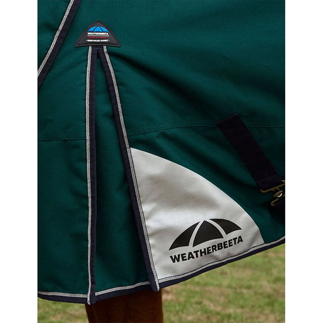 WeatherBeeta ComFiTec Plus Dynamic Turnout Detach-A-Neck (360 g) - Forest Green/Navy image number null