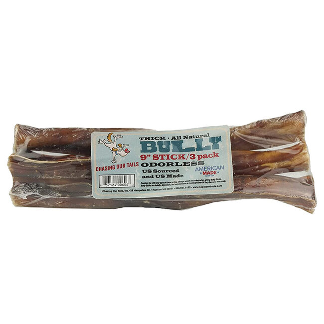 Chasing Our Tails Jumbo Thick Bully Sticks - 3-Pack image number null