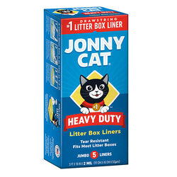 Jonny Cat Heavy-Duty Litter Box Liners - 5-Pack