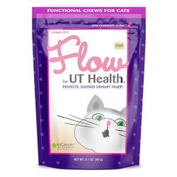 inClover Feline Flow - Urinary Tract Supplement Treats - 2.1 oz