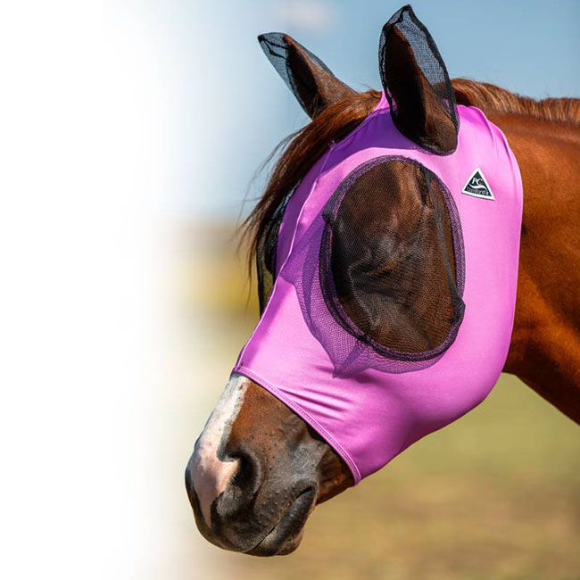 Professional's Choice Comfort Fit Fly Mask - Orchid image number null