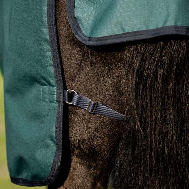 Horseware Amigo Ripstop 900D Plus Turnout (0g Light) - Dynasty Green/Navy/Silver image number null