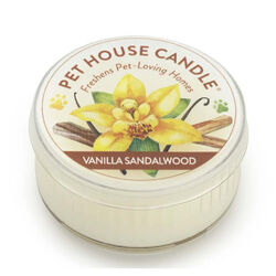 Pet House Candle Vanilla Sandalwood Mini Candle