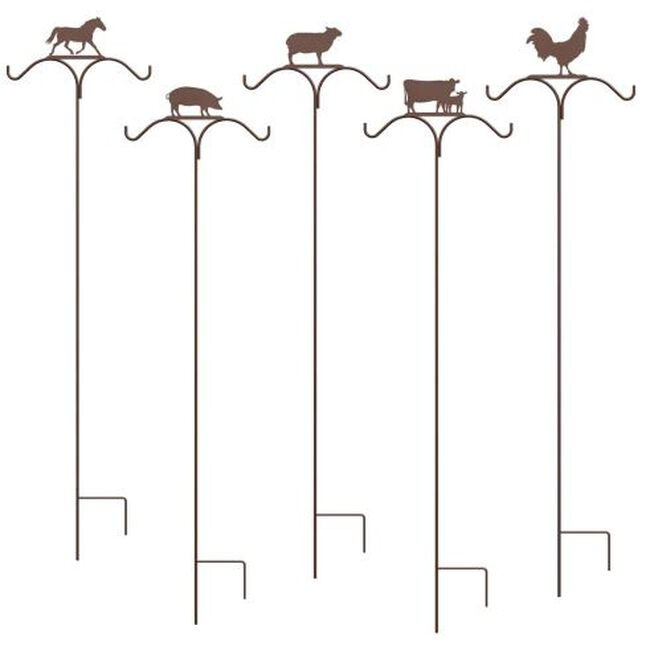 Panacea Products Double Barnyard Assortment Shepherd Hook - Closeout image number null