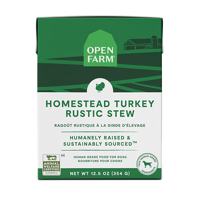 Open Farm Rustic Stew Dog Food - Homestead Turkey - 12.5 oz image number null
