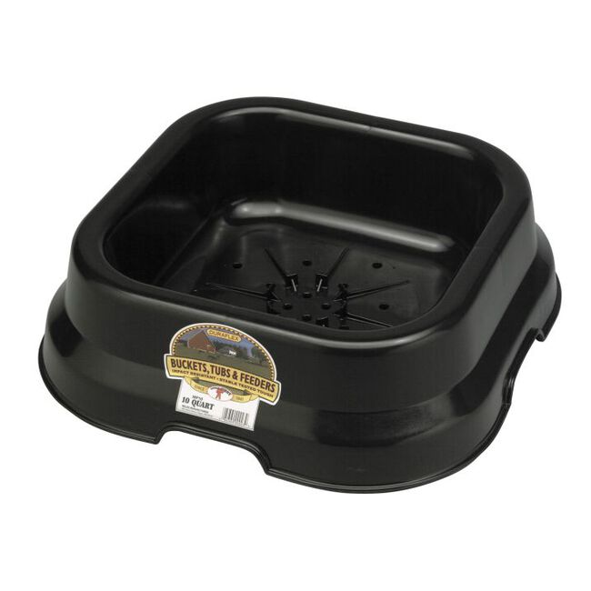 Little Giant Plastic Salt & Mineral Block Pan - 10-Quart Capacity image number null