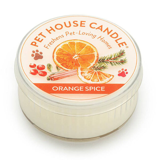 Pet House Candle Orange Spice Mini Candle image number null