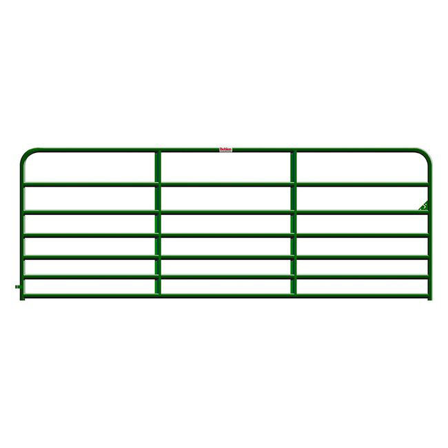 Behlen Gate 1-5/8" 16/22 Gauge 7 Rail Green image number null