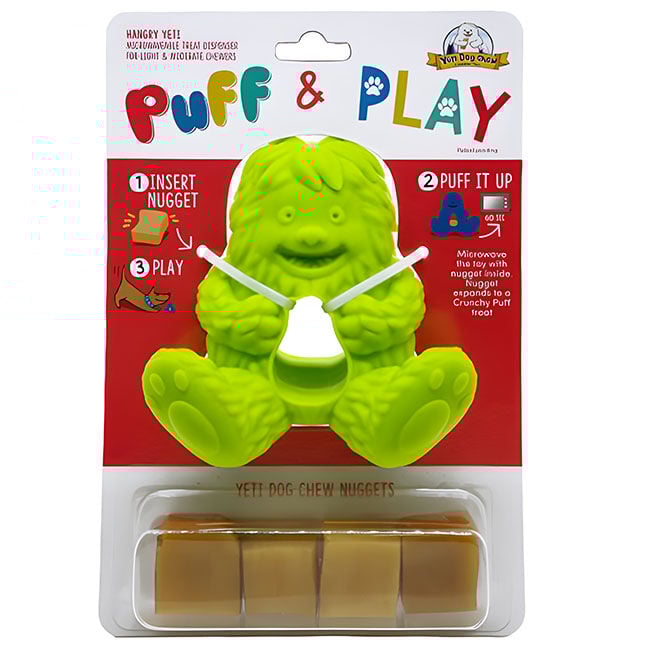 Yeti Dog Yeti Puff & Play Toy image number null