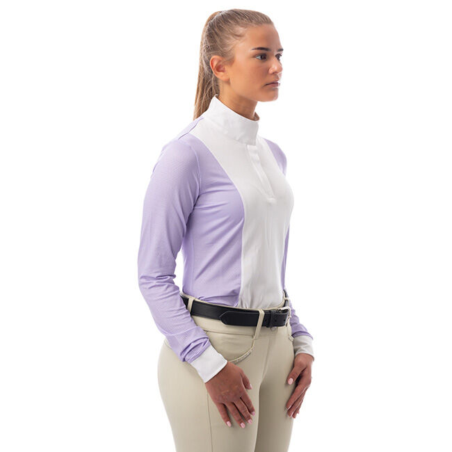 Equinavia Women's Martha Long Sleeve Show Shirt - Lavender image number null