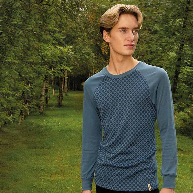 Janus Men's Checkered Design Wool Shirt image number null