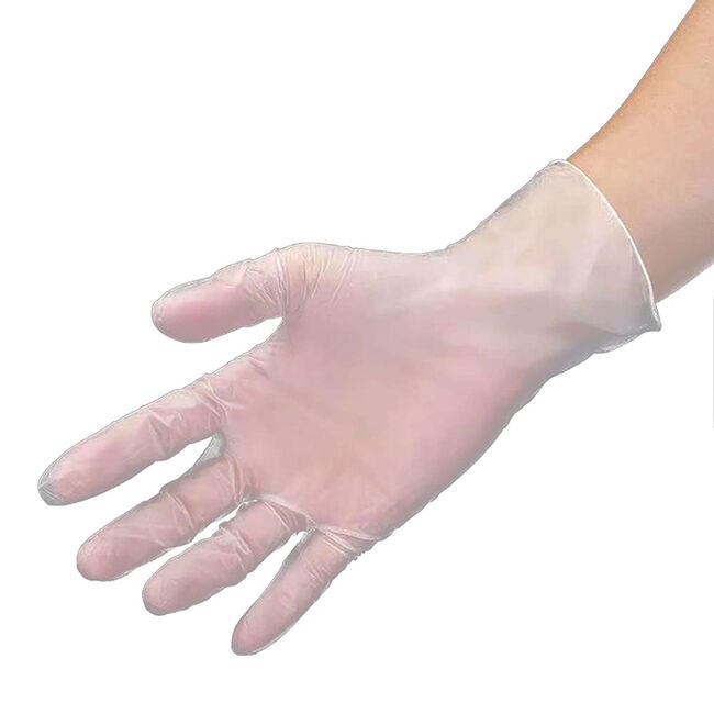 Highmen Vinyl Disposable Gloves - White - 50 Pairs image number null