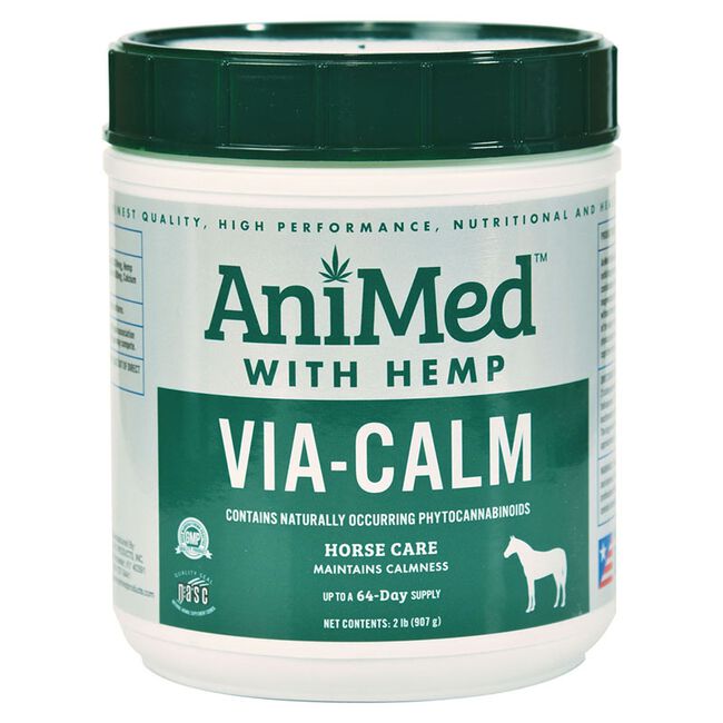 AniMed Via-Calm With Hemp for Horses - 2lb image number null