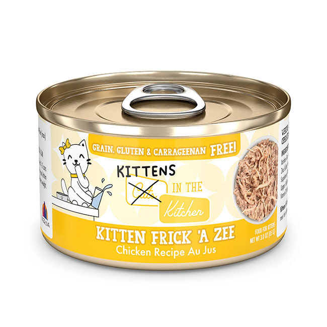 Weruva Cats in the Kitchen Kitten Food - Kitten Frick 'A Zee Chicken Recipe with Au Jus - 3 oz image number null