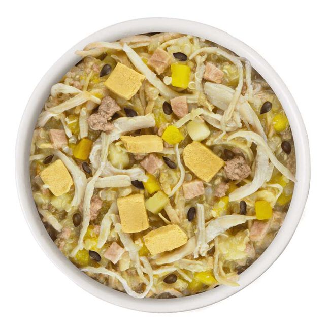 Weruva Dog Meals 'n More - Bed & Breakfast Recipe Plus with Chicken Breast, Egg, Pumpkin & Ham in Pumpkin Soup - 3.5 oz image number null