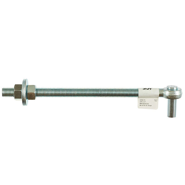 Ace Hardware 12" Steel Bolt Hook image number null