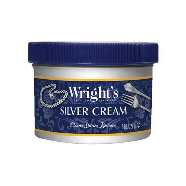 Wright's Silver Cream - Cleans, Shines, Restores - 8 oz image number null