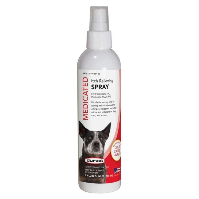 Durvet Itch Relieving Spray 8 oz image number null