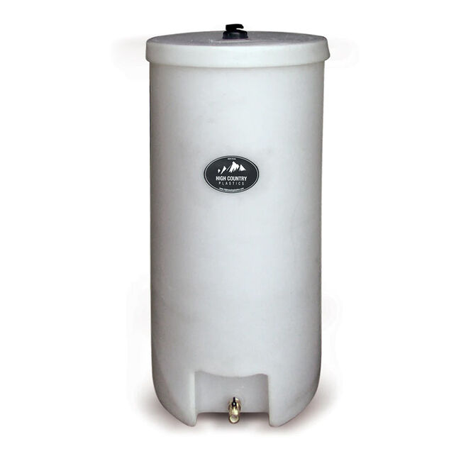 High Country Plastics Round Barrel Water Caddy - 35 Gallons image number null