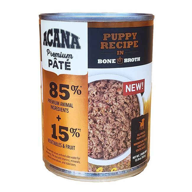 Acana Premium Pate Puppy Recipe In Bone Broth image number null