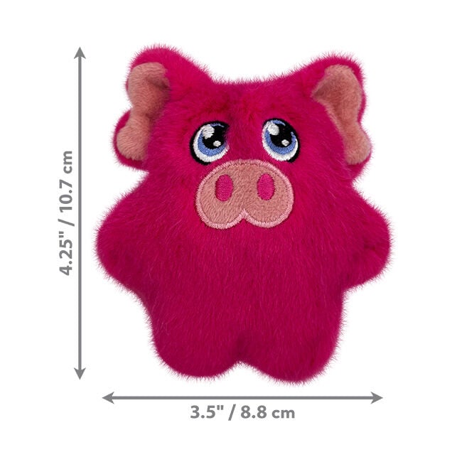 KONG Snuzzles Dog Toy - Mini - Pig image number null