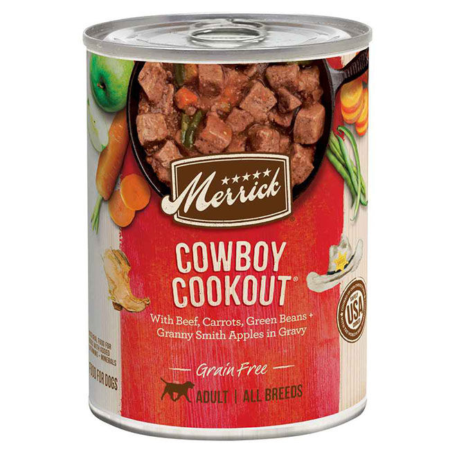 Merrick Gran Free Cowboy Cookout in Gravy Wet Dog Food 12.7oz image number null