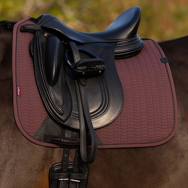 LeMieux Essence Dressage Pad - Damson image number null
