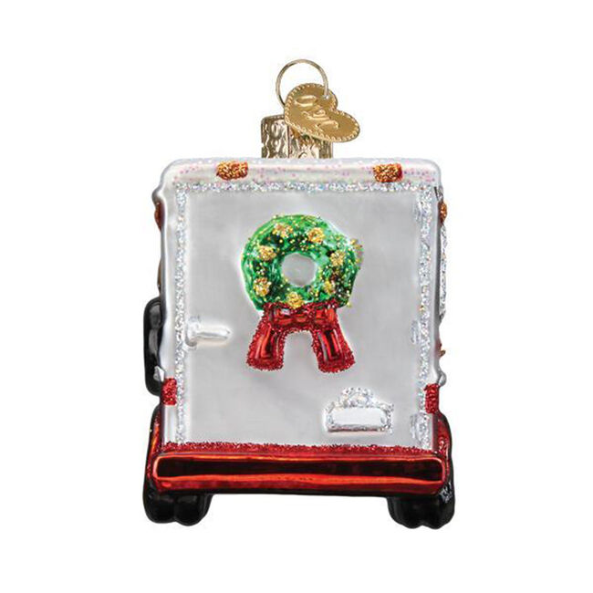 Old World Christmas Horse Trailer Ornament image number null