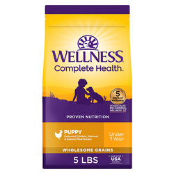 Wellness Complete Health Puppy Food - Deboned Chicken, Oatmeal & Salmon Recipe