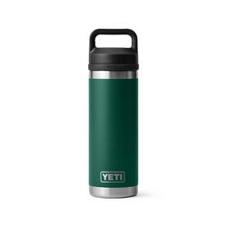 YETI Rambler 18 oz Bottle with Chug Cap - Black Forest Green