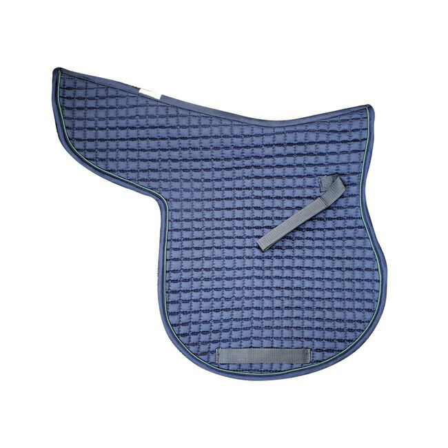 PRI Quilted All Purpose Contour Pad - Navy w/ Hunter Trim image number null