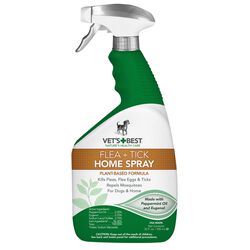  Vet's Best Natural Flea and Tick Home Spray for Dogs 32 oz.  