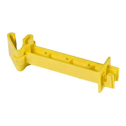 Zareba T-Post Wrap-Around 5" Extender Insulator - Yellow - 25-Pack