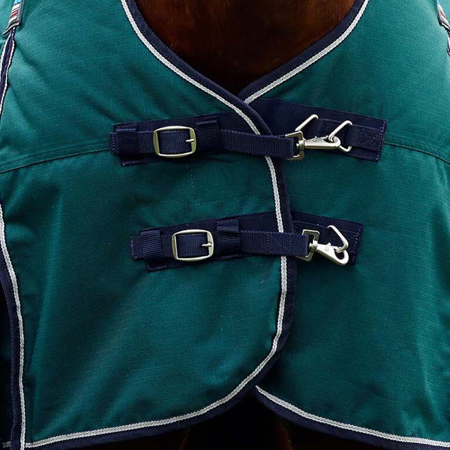 WeatherBeeta ComFiTec Plus Dynamic Turnout High Neck (220 g) - Forest Green/Navy image number null