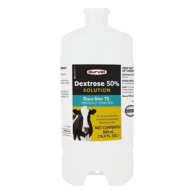 Durvet Dextrose 50% for Cattle image number null