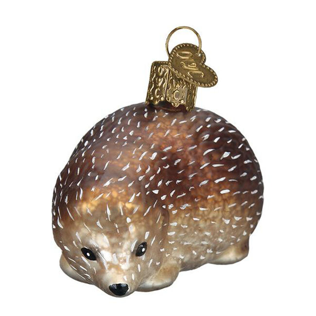 Old World Christmas Vintage Hedgehog Ornament image number null