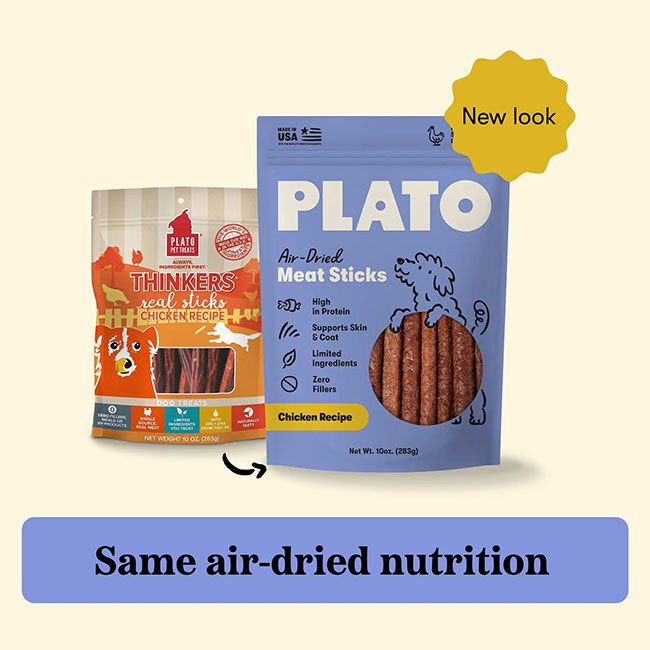 Plato Meat Sticks - Chicken Recipe - 18 oz image number null