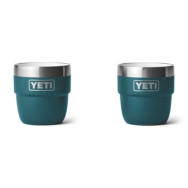 半額SALE★ Rambler YETI 4 The | Teal Agave - 2-Pack - Cups Stackable oz バーベキュー・調理用品