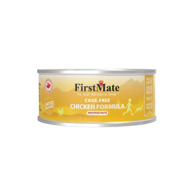FirstMate Limited Ingredient Cat Food - Cage-Free Chicken Formula - 3.2 oz image number null