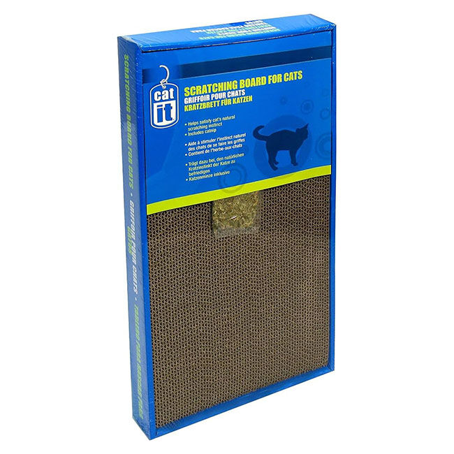 Catit Cat Scratcher with Catnip Wide Closeout The Cheshire Horse