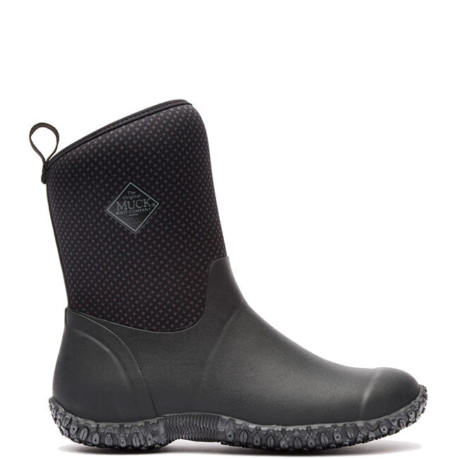 Muck Boot Company Women's Muckster II Mid Boot - Black/Rose image number null