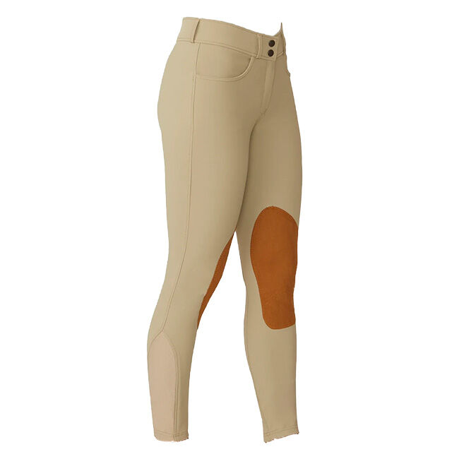 Ovation Bellissima II Suede Knee Patch Breech - Classic Beige image number null