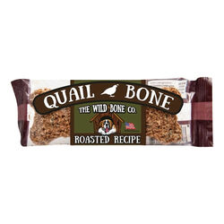 The Wild Bone Co. Quail Bone Roasted Recipe Dog Treat