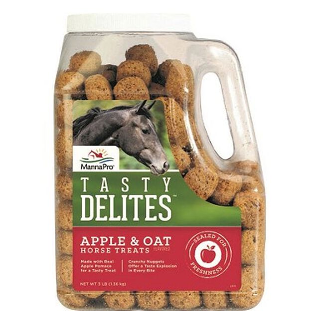 Manna Pro Tasty Delites Apple Treats - 3lb image number null
