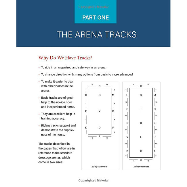 Arena Tracks: The Rider, Trainer, and Instructor's Reference for Dressage, Jumping, and Cavalletti Exercises image number null