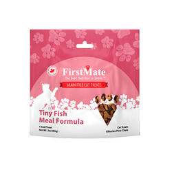 FirstMate Grain-Free Cat Treats - Tiny Fish Meal Formula - 3 oz