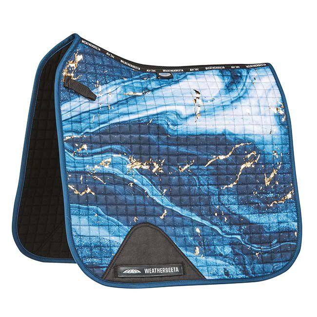 WeatherBeeta Prime Marble Shimmer Dressage Saddle Pad image number null