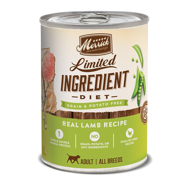 Merrick Limited Ingredient Diet Grain Free Dog Food Real Lamb