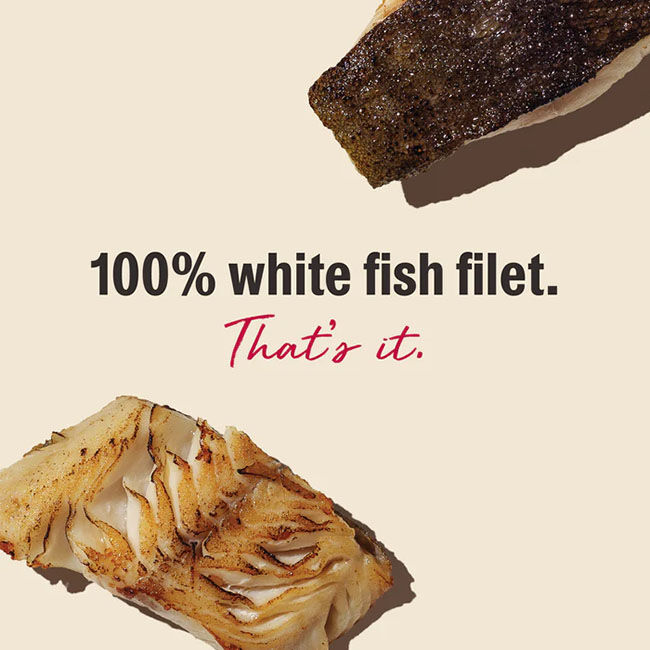 The Honest Kitchen Purely One Dog Treats - 100% White Fish Filets - 3 oz image number null